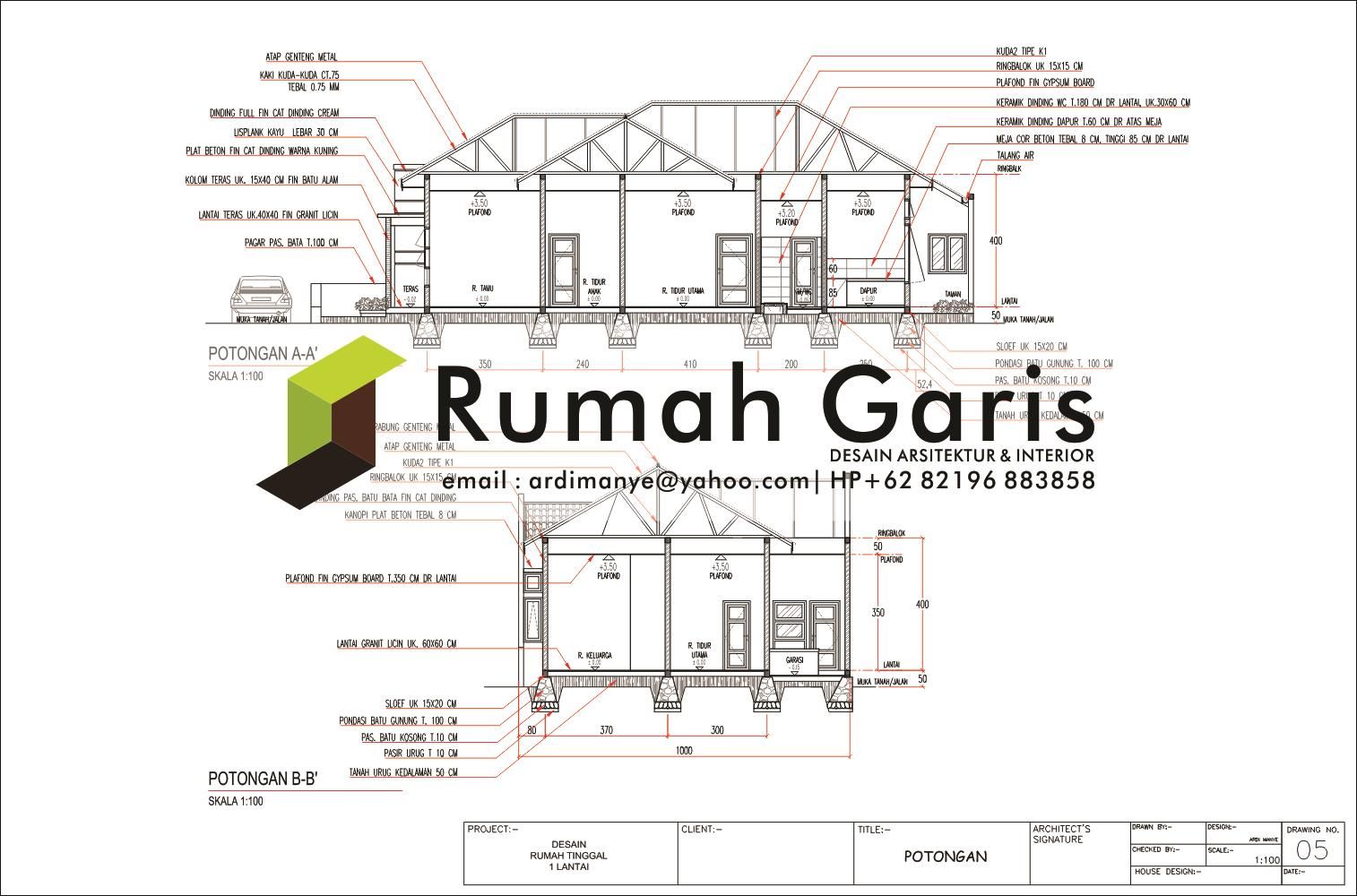 Detail Detail Potongan Rumah Nomer 44