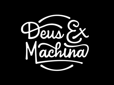 Detail Deus Ex Machina Font Nomer 3