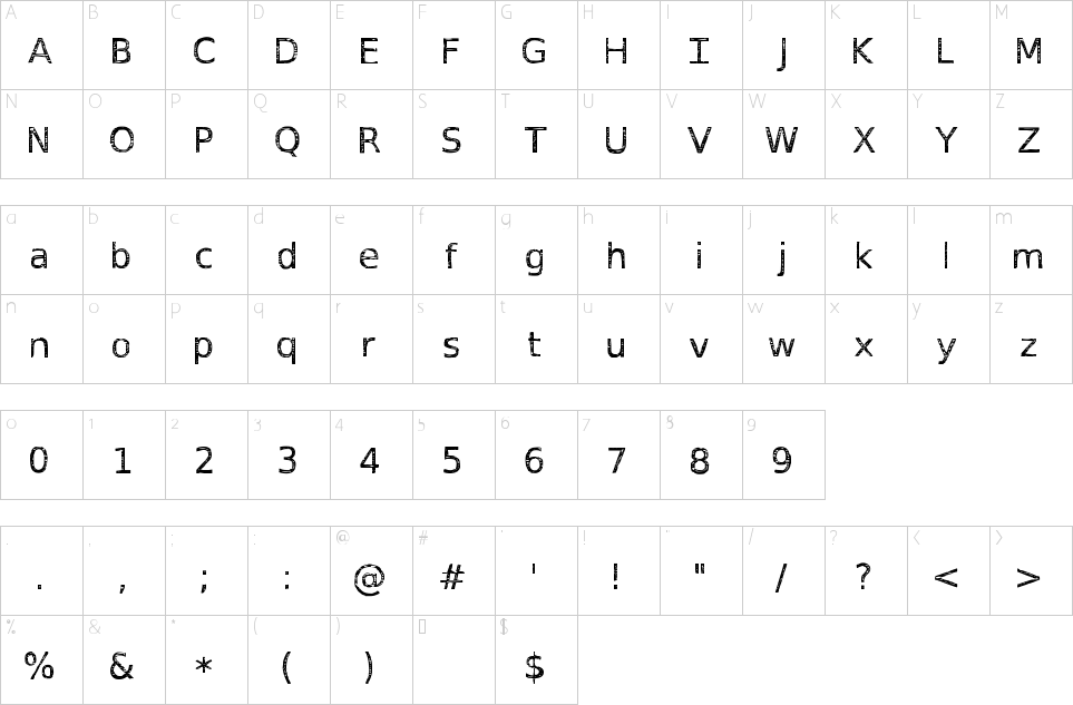 Detail Deus Ex Machina Font Nomer 4