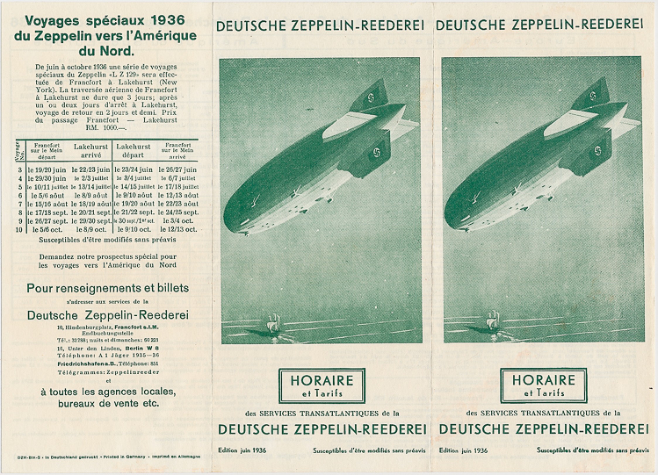 Detail Deutsche Zeppelin Reederei Nomer 28