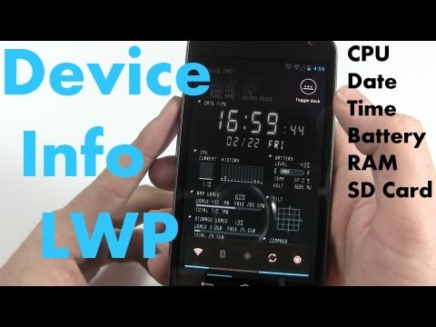 Detail Device Info Live Wallpaper Nomer 28