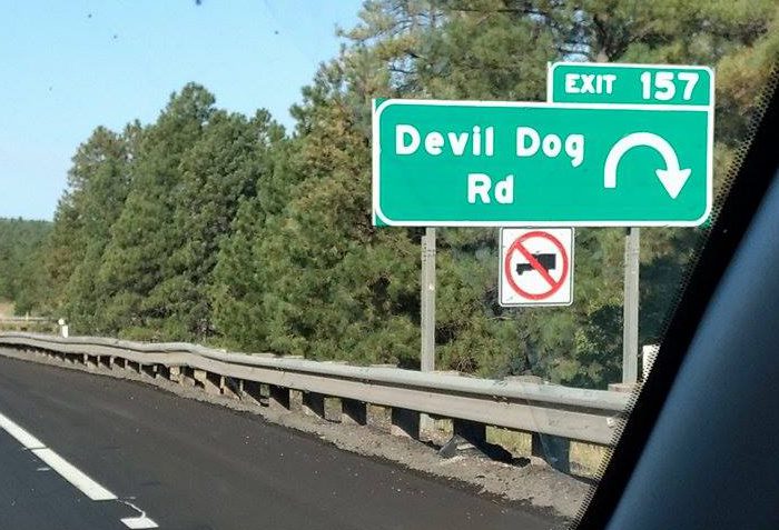 Detail Devil Dog Road Exit 157 Nomer 2