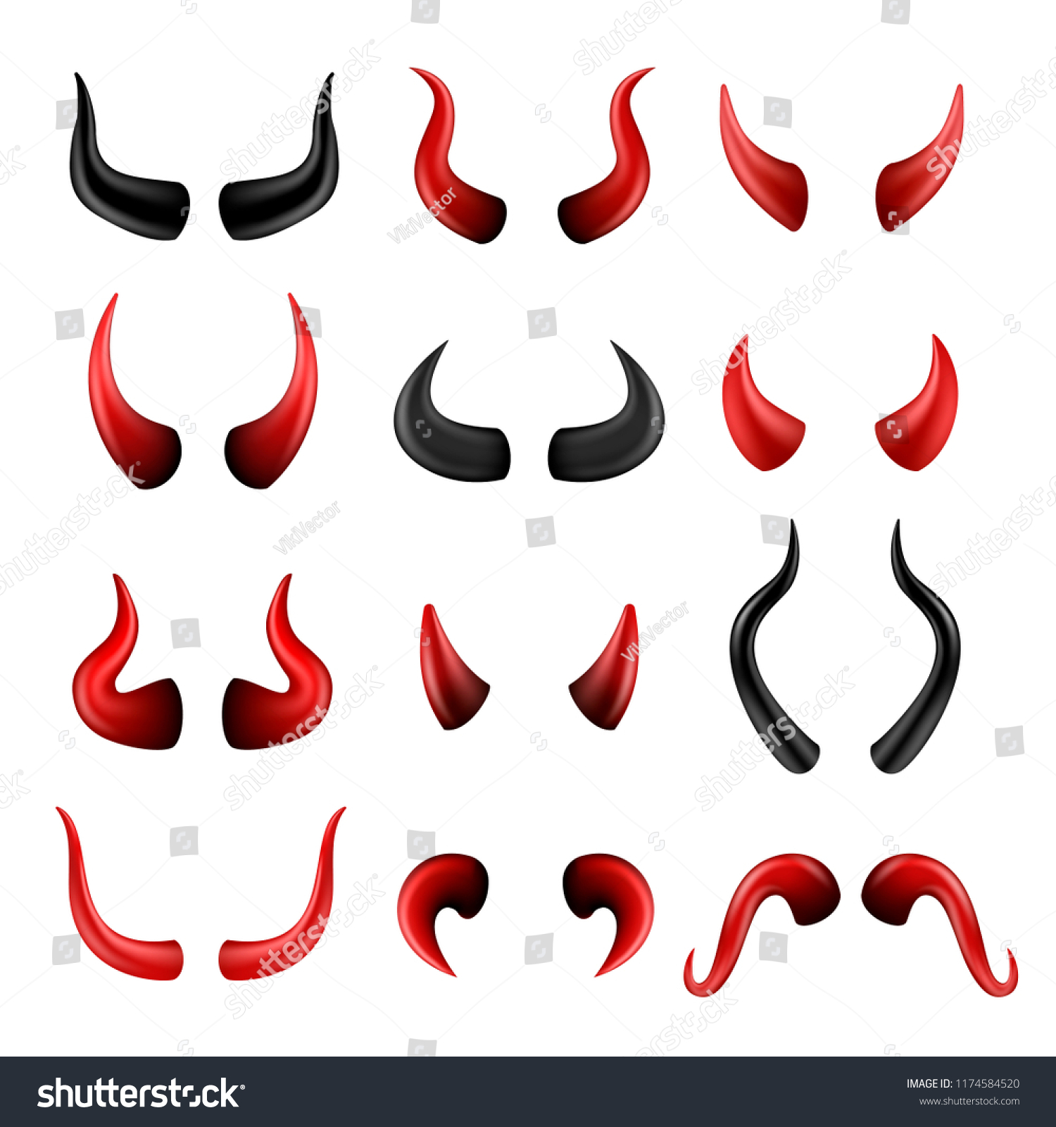 Detail Devil Horns Nomer 9