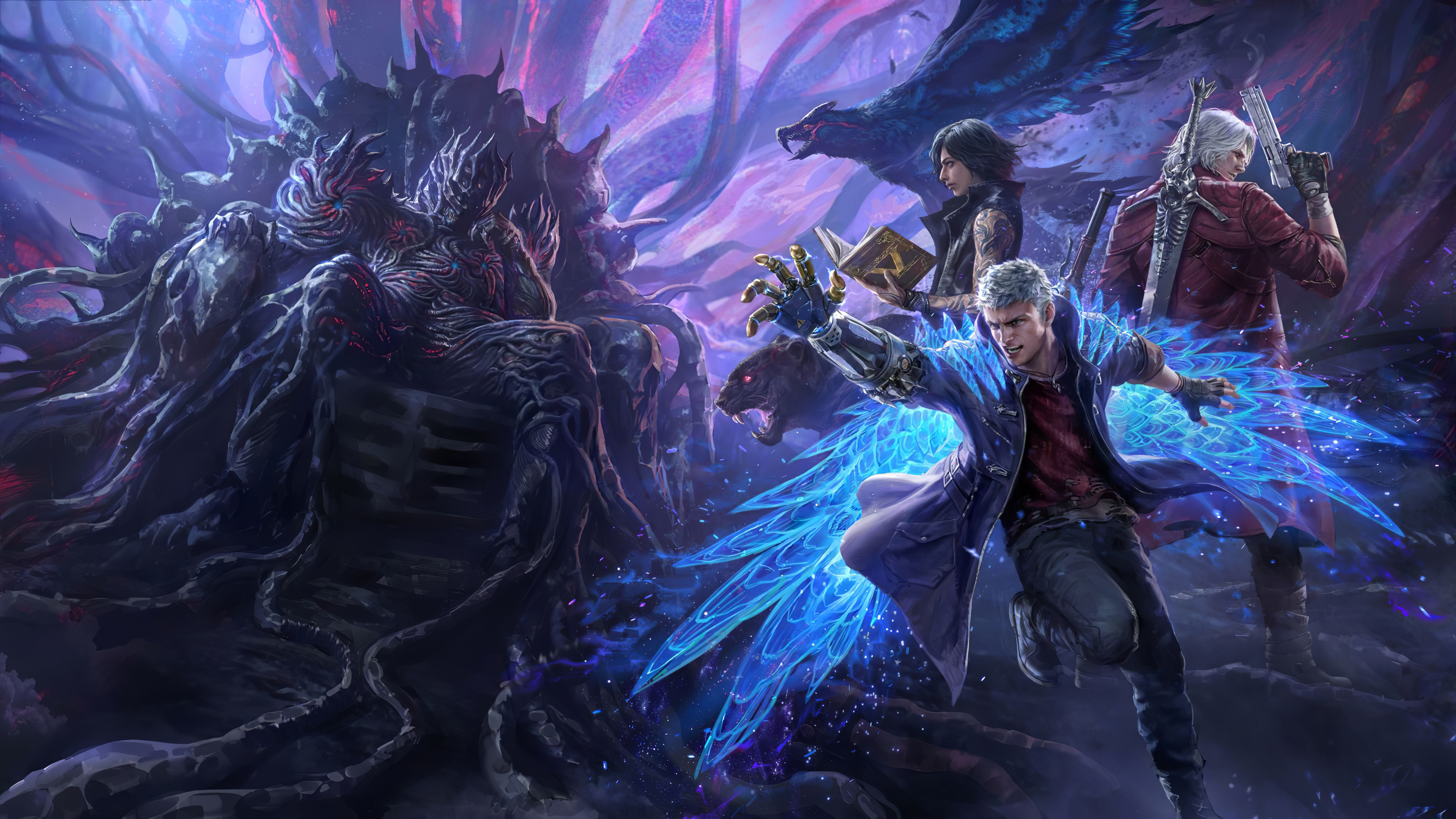 Detail Devil May Cry 5 Wallpaper 4k Nomer 18