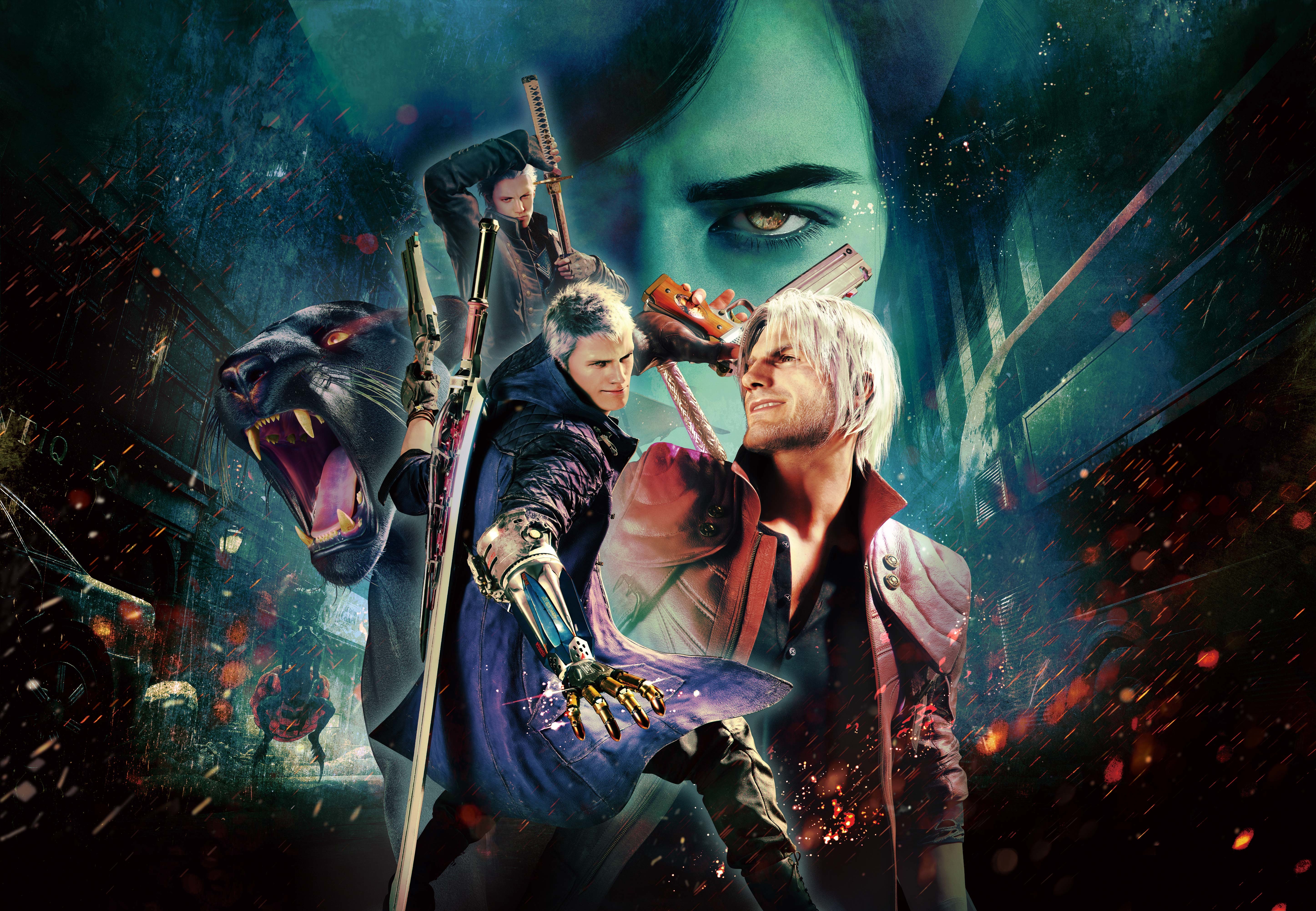 Detail Devil May Cry 5 Wallpaper 4k Nomer 4