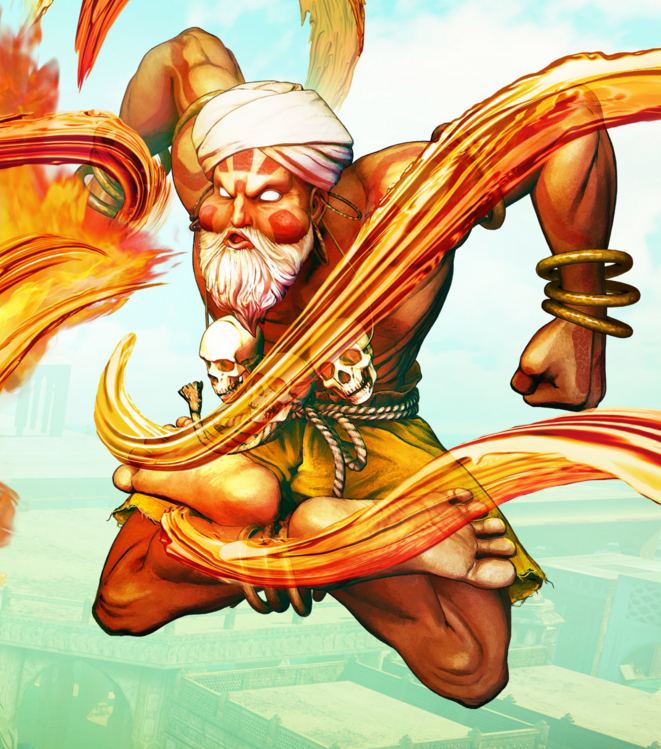 Detail Dhalsim Street Fighter V Nomer 11