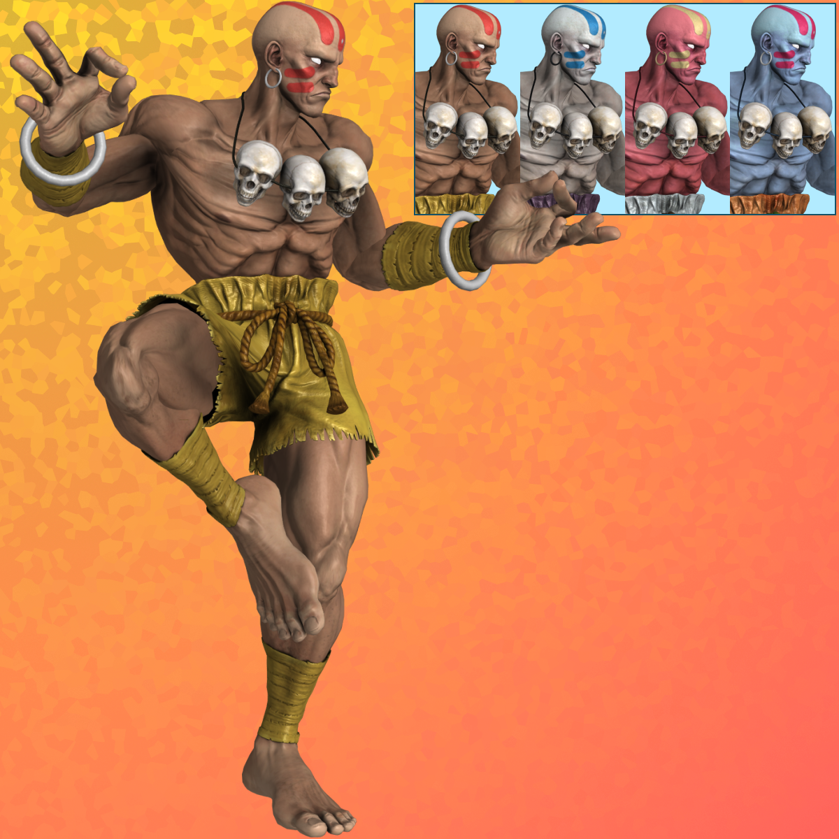 Detail Dhalsim Street Fighter V Nomer 26