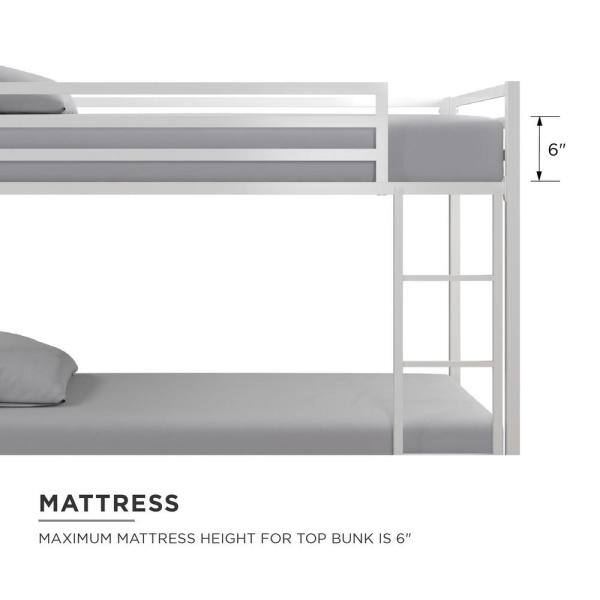 Detail Dhp Metal Twin Over Bunk Bed Nomer 20