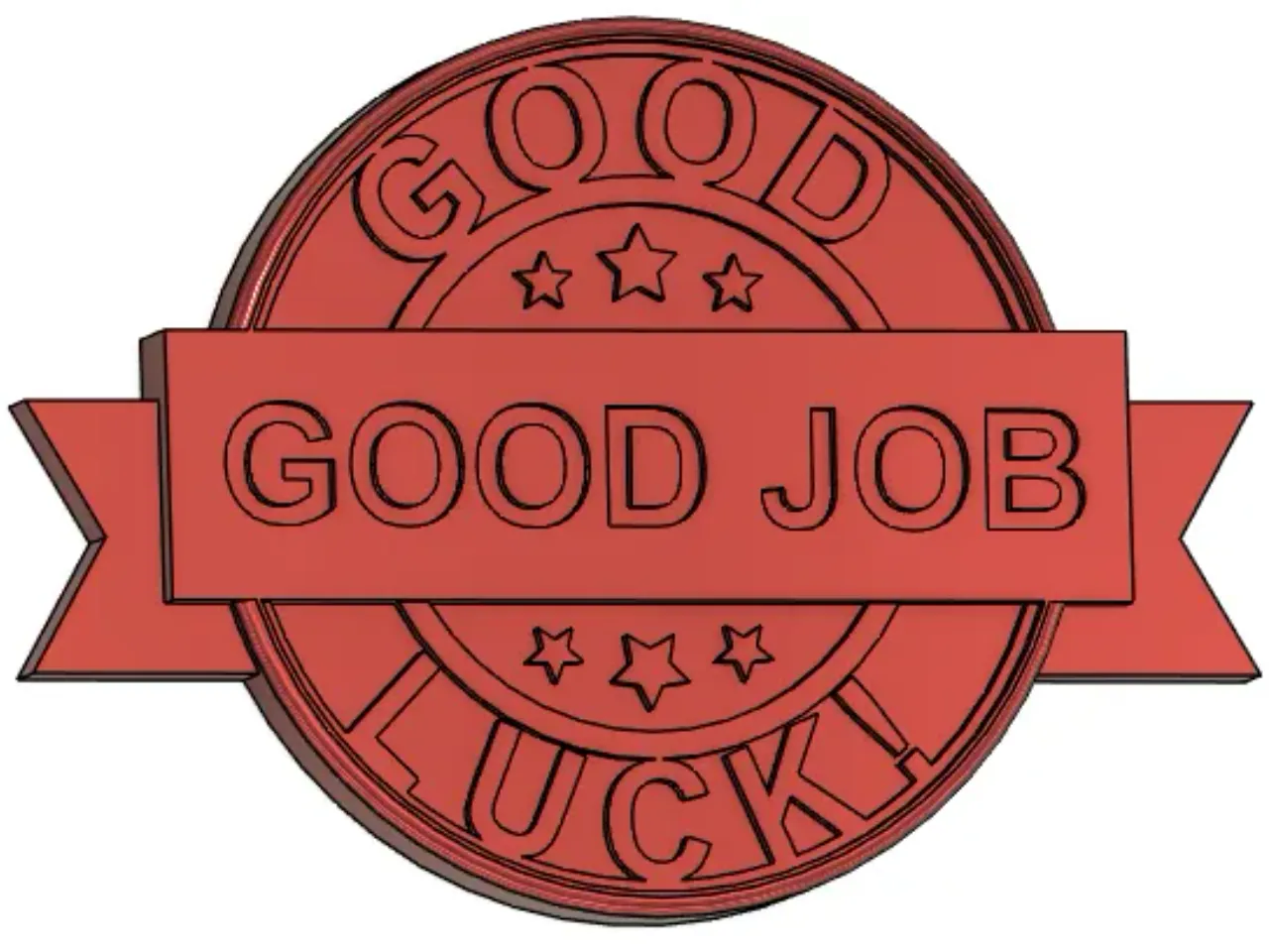 Detail Logo Good Luck Nomer 23