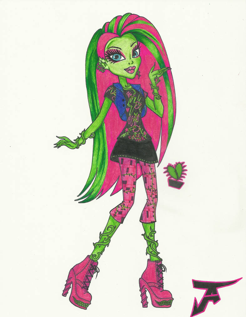Detail Monster High Venus Mcflytrap Nomer 15
