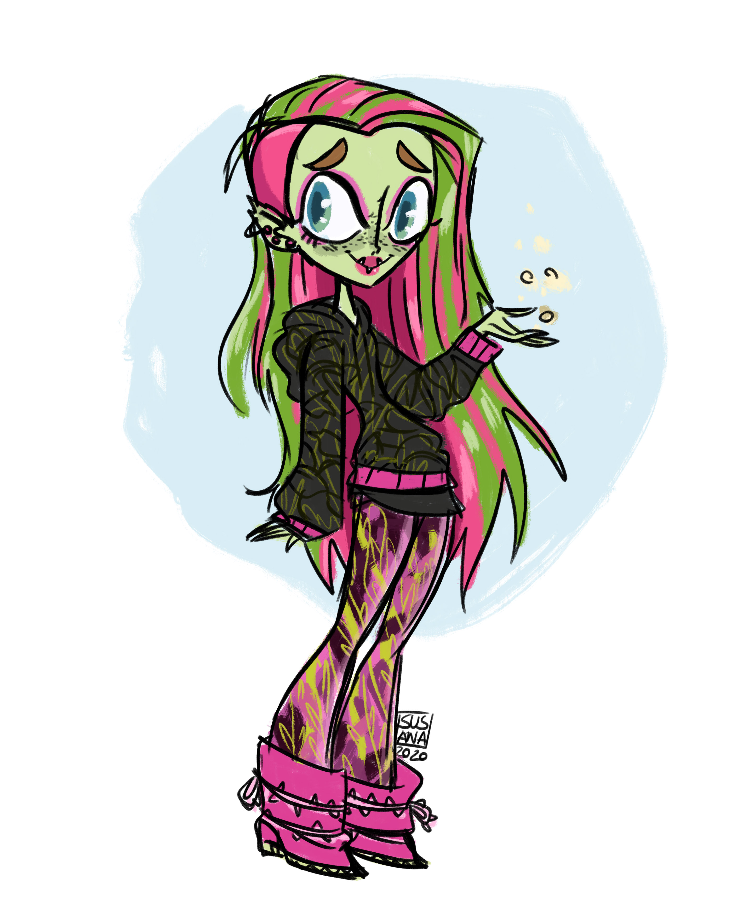 Detail Monster High Venus Mcflytrap Nomer 24
