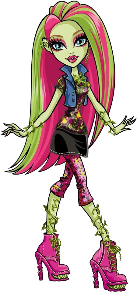 Detail Monster High Venus Mcflytrap Nomer 3