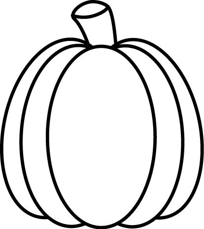 Pumpkin Clipart Black - KibrisPDR