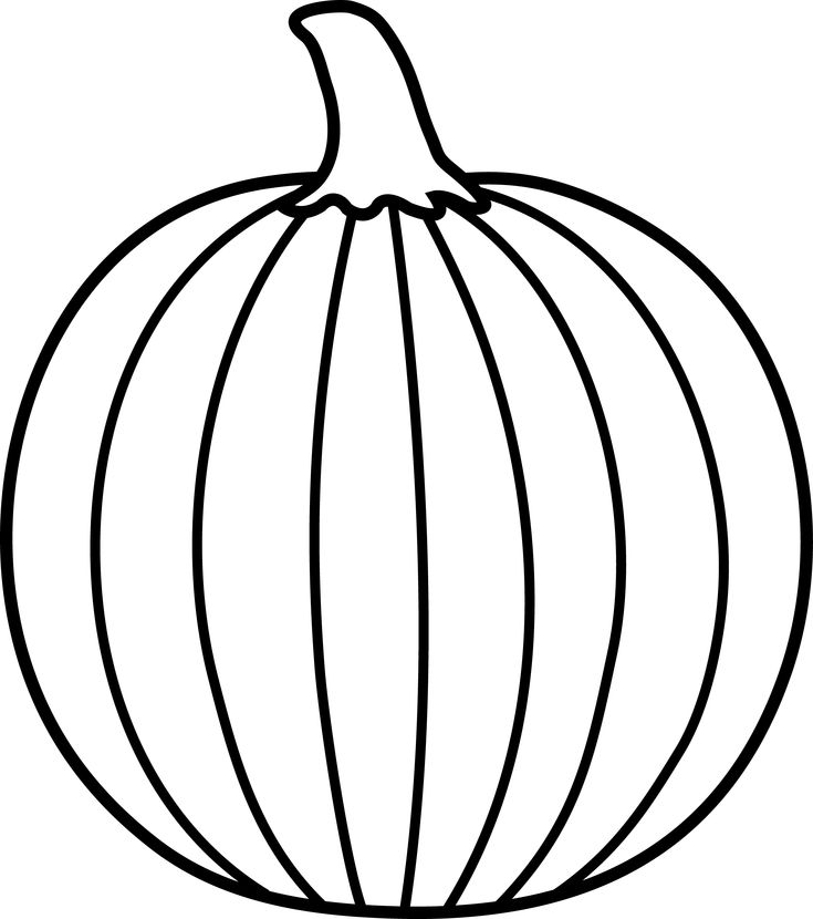 Detail Pumpkin Clipart Black Nomer 2