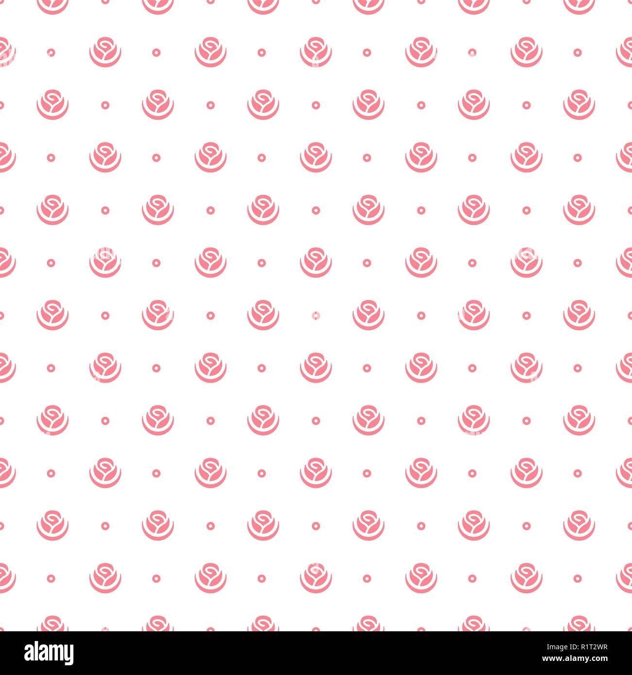 Detail Rose Seamless Pattern Nomer 20
