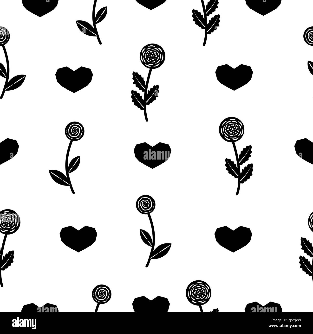 Detail Rose Seamless Pattern Nomer 28