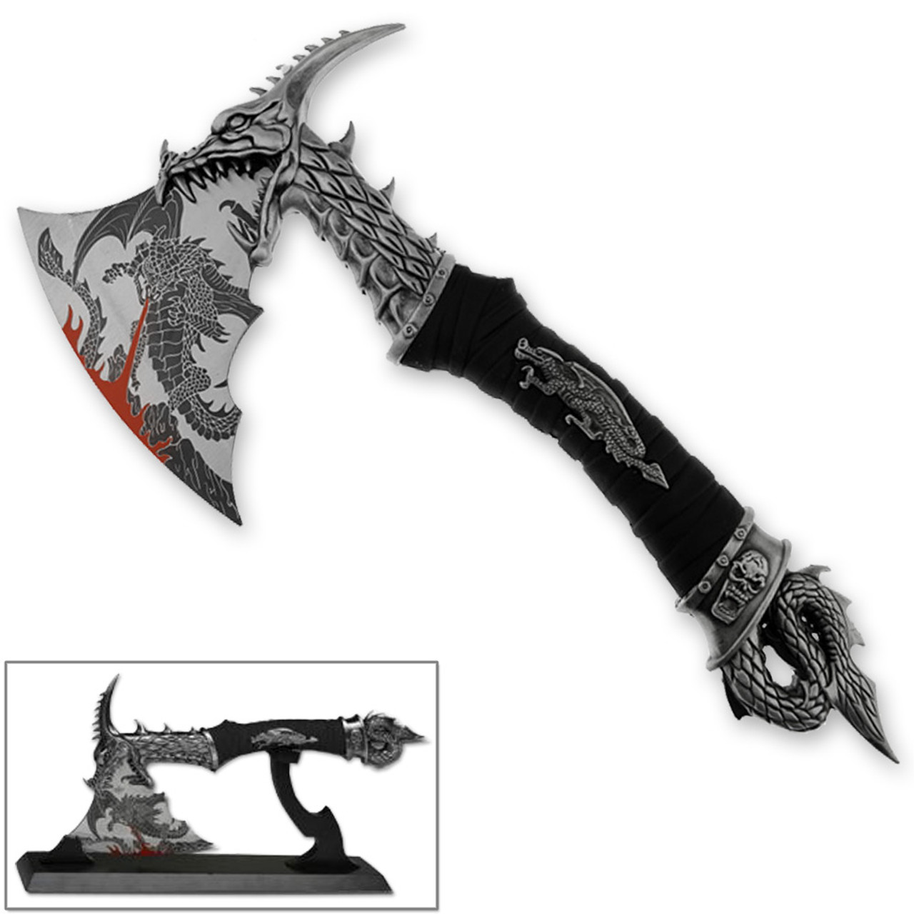 Detail Skyrim Ceremonial Axe Nomer 19