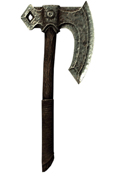 Detail Skyrim Ceremonial Axe Nomer 5