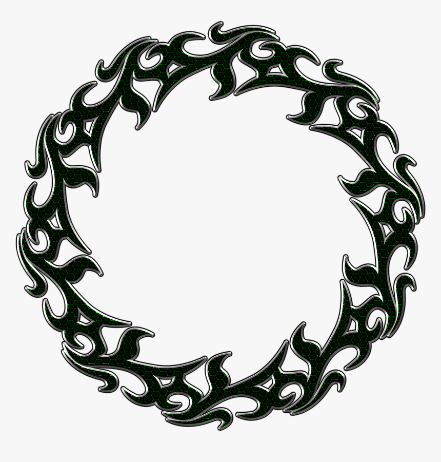 Detail Tribal Circle Design Nomer 4