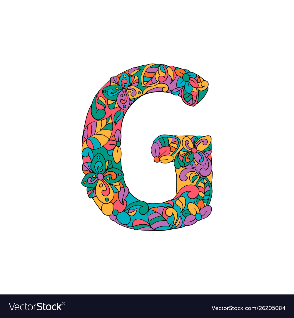 Detail Picture Of The Letter G Nomer 4