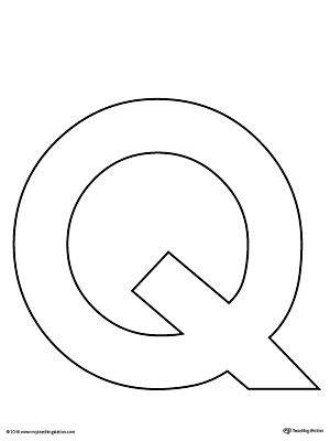 Detail Picture Of The Letter Q Nomer 10