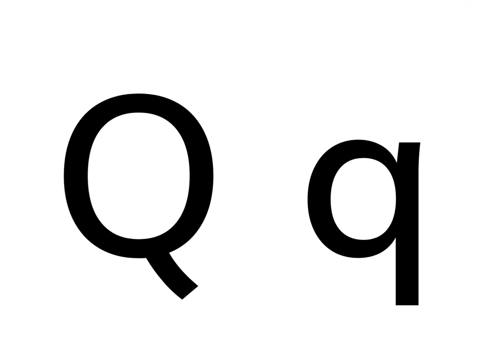 Detail Picture Of The Letter Q Nomer 32