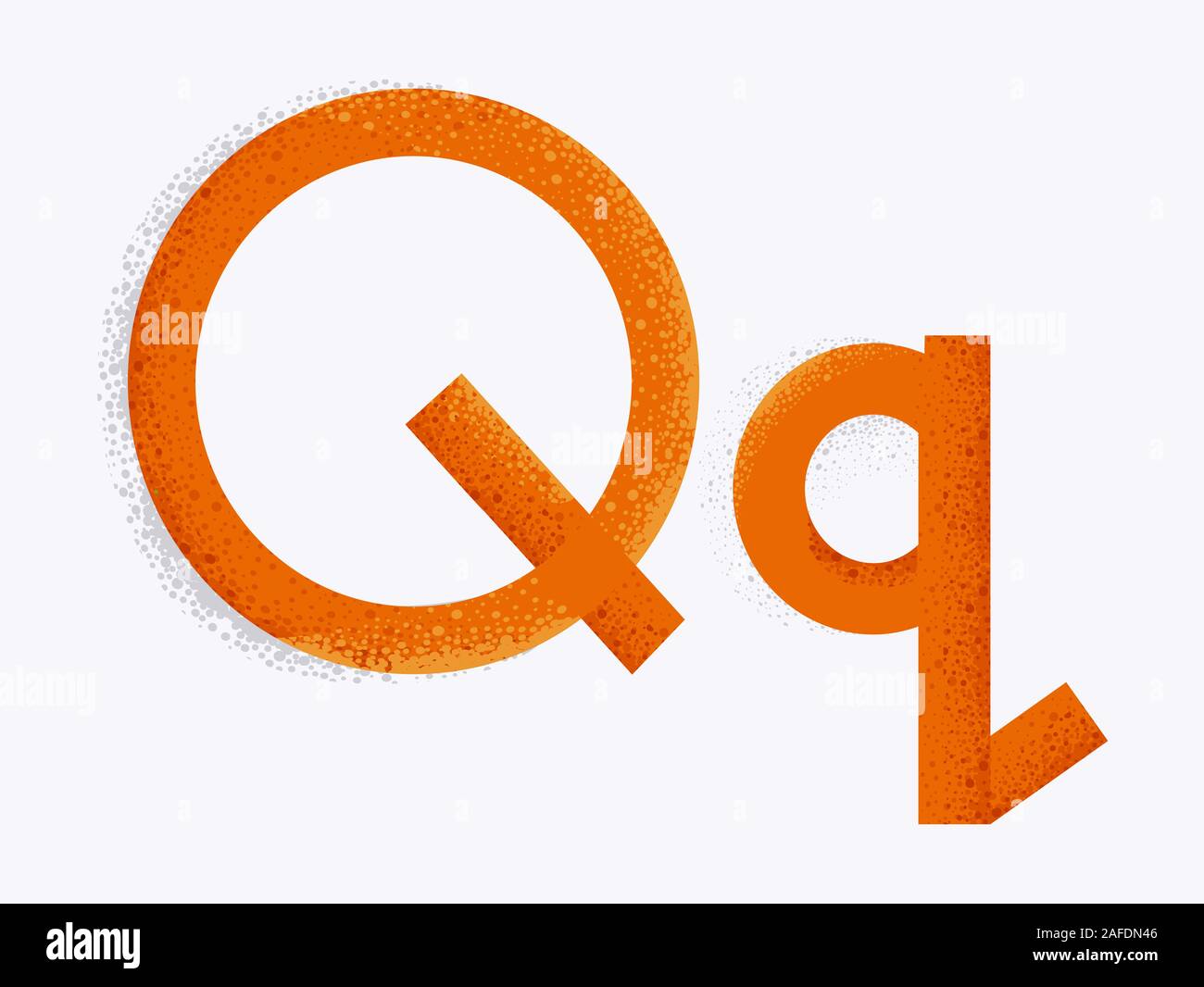 Detail Picture Of The Letter Q Nomer 48