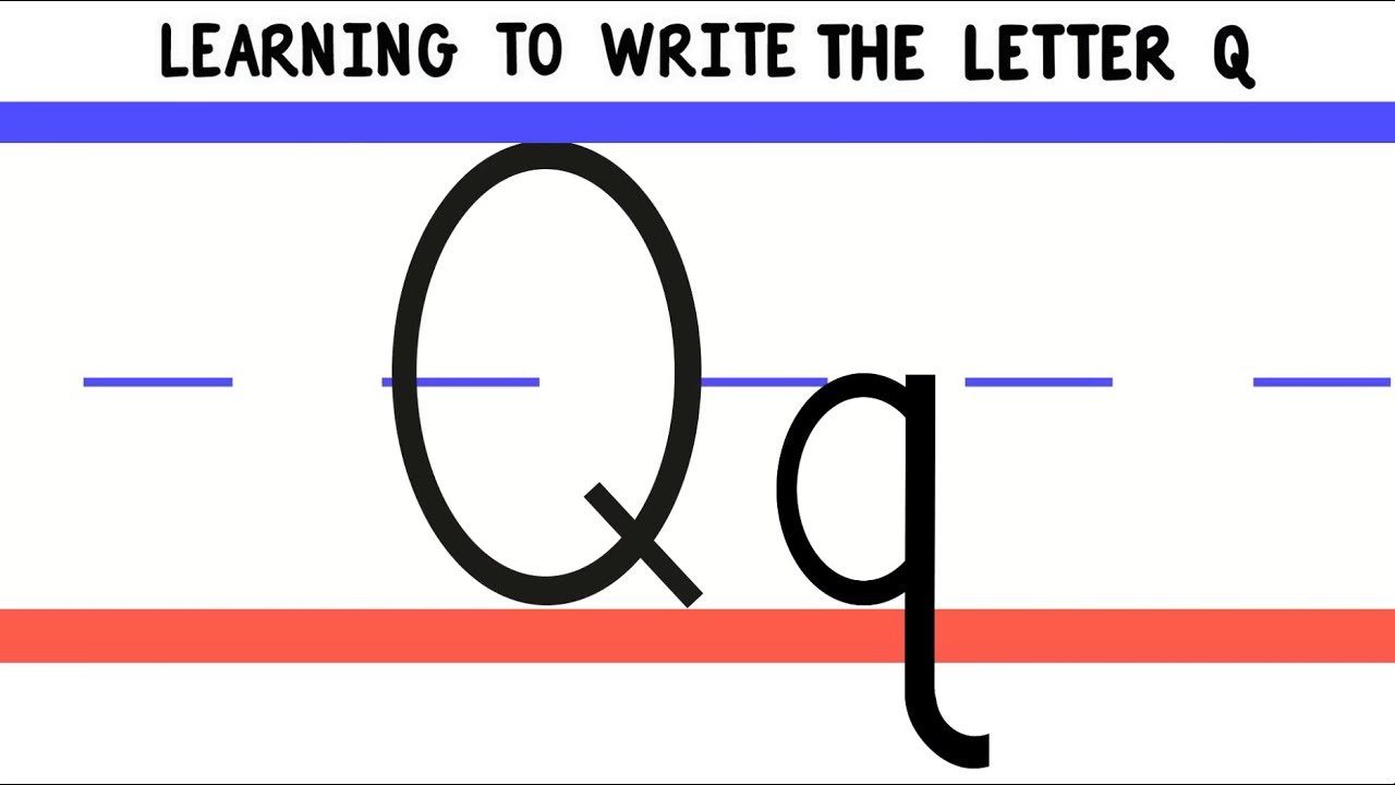 Detail Picture Of The Letter Q Nomer 50