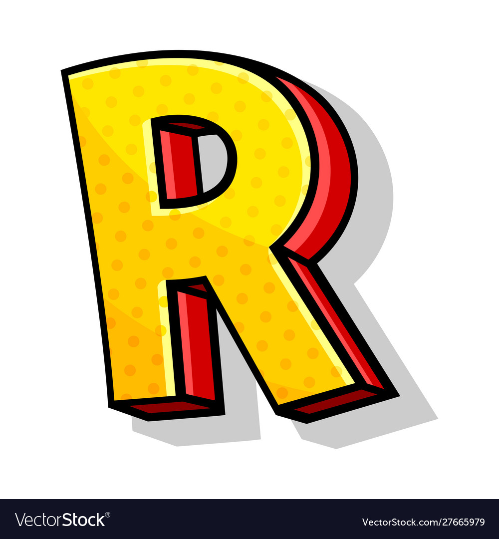 Detail Picture Of The Letter R Nomer 11