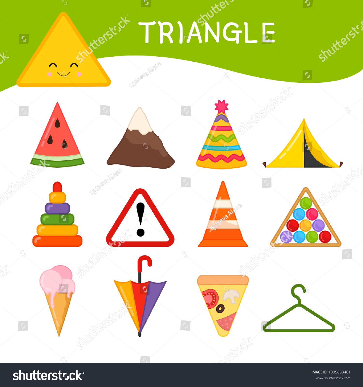 Detail Picture Of Triangle Shape Nomer 25