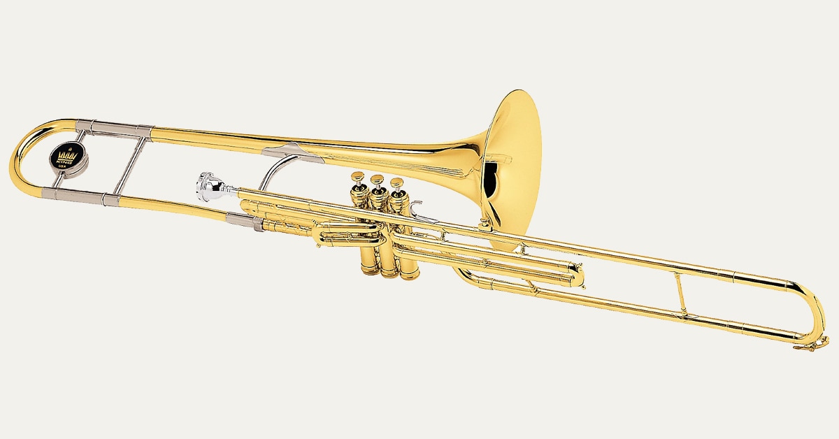 Detail Picture Of Trombone Instrument Nomer 16