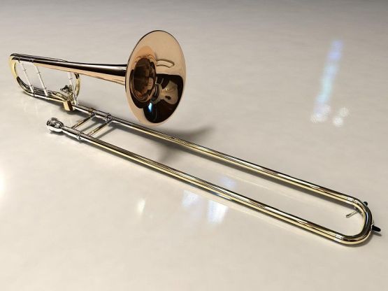 Detail Picture Of Trombone Instrument Nomer 17