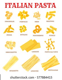 Detail Pictures And Names Of Pastas Nomer 2
