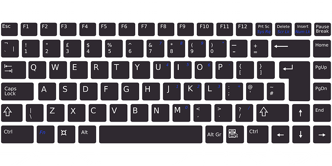 Detail Pictures Of A Computer Keyboard Nomer 28