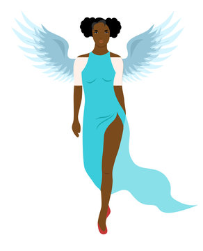 Detail Pictures Of African American Angels With Wings Nomer 17