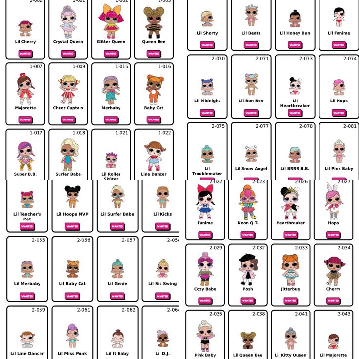 Detail Pictures Of All The Lol Dolls Nomer 38