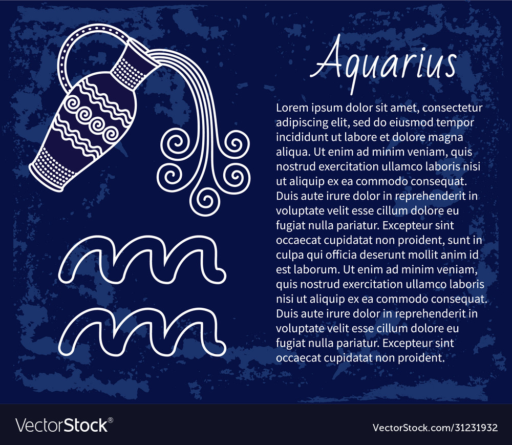 Detail Pictures Of Aquarius Zodiac Sign Nomer 14