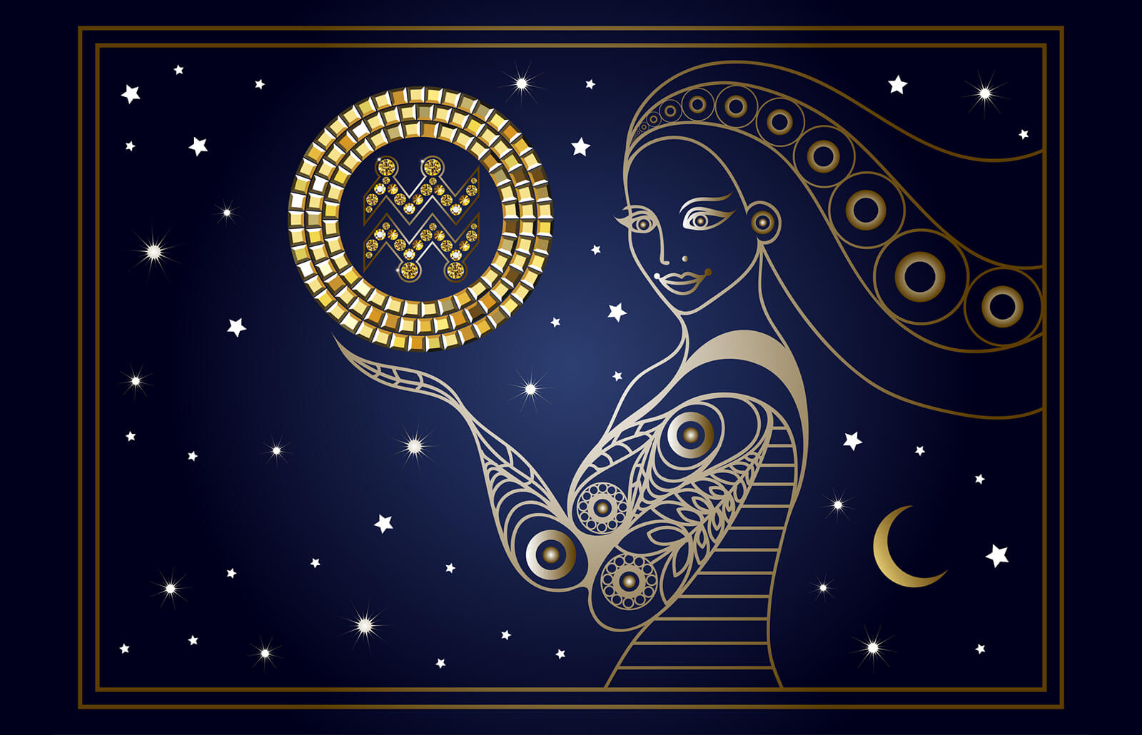 Detail Pictures Of Aquarius Zodiac Sign Nomer 33