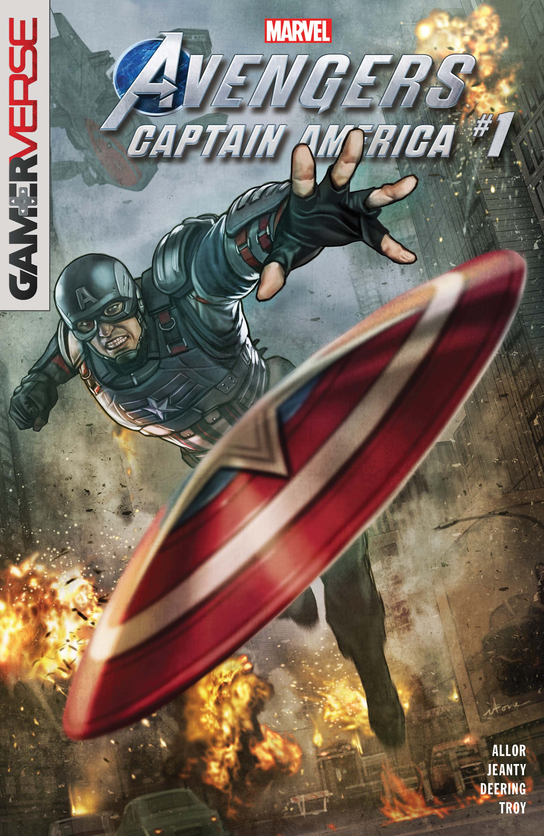 Detail Pictures Of Captain America In The Avengers Nomer 47