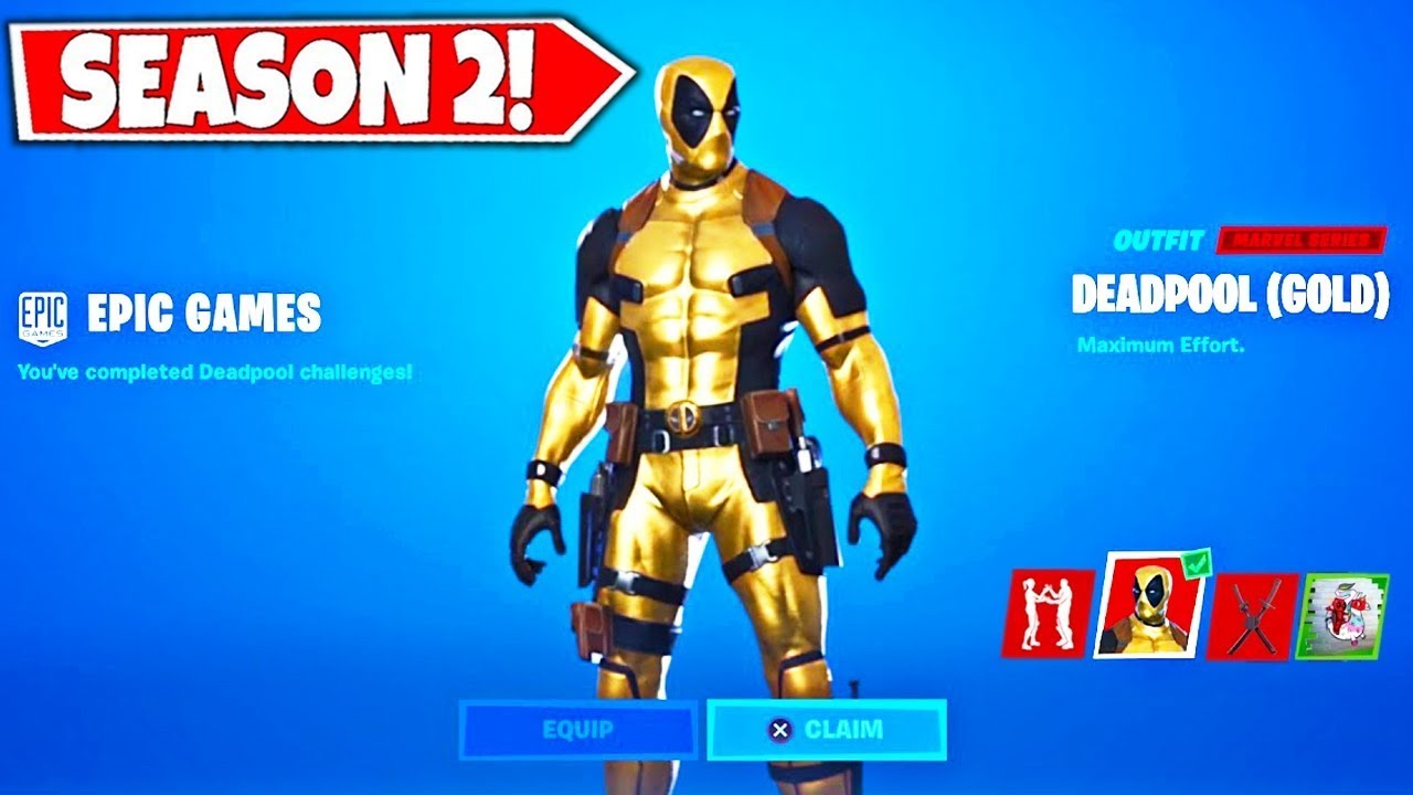 Detail Pictures Of Deadpool In Fortnite Nomer 16