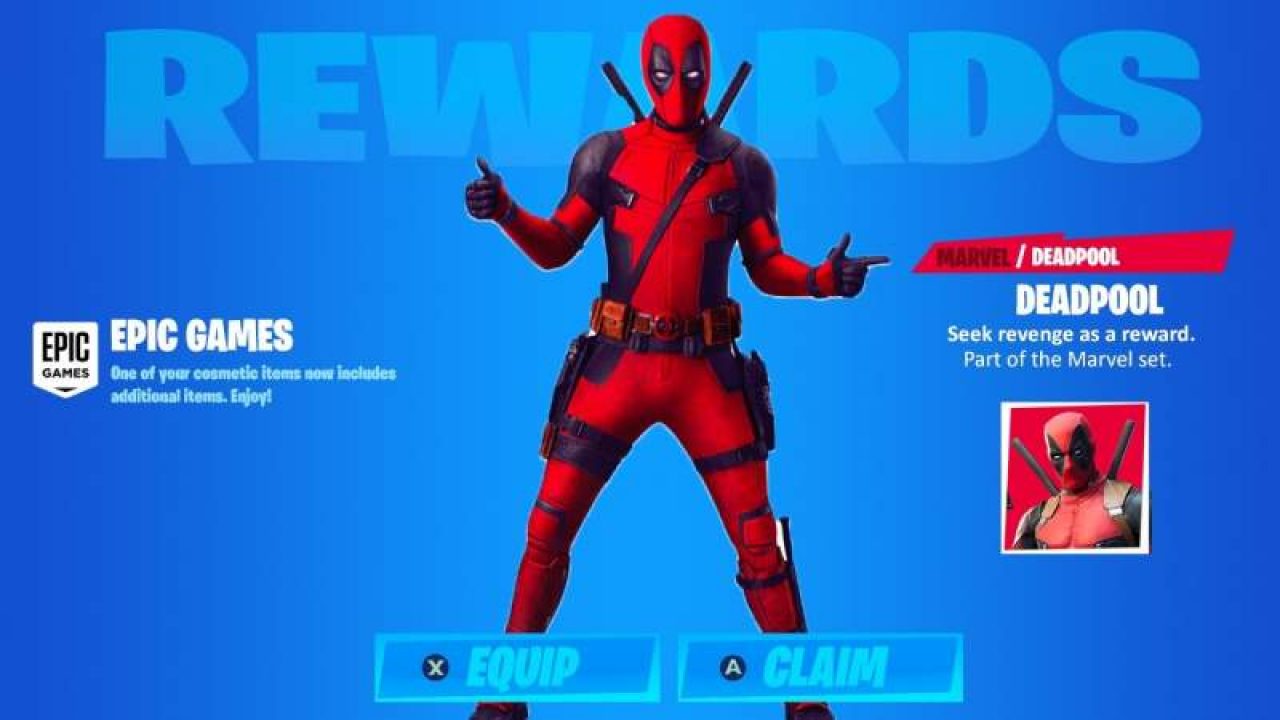 Detail Pictures Of Deadpool In Fortnite Nomer 48