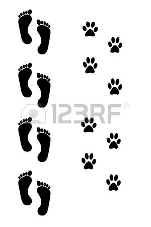 Detail Pictures Of Dog Footprints Nomer 46
