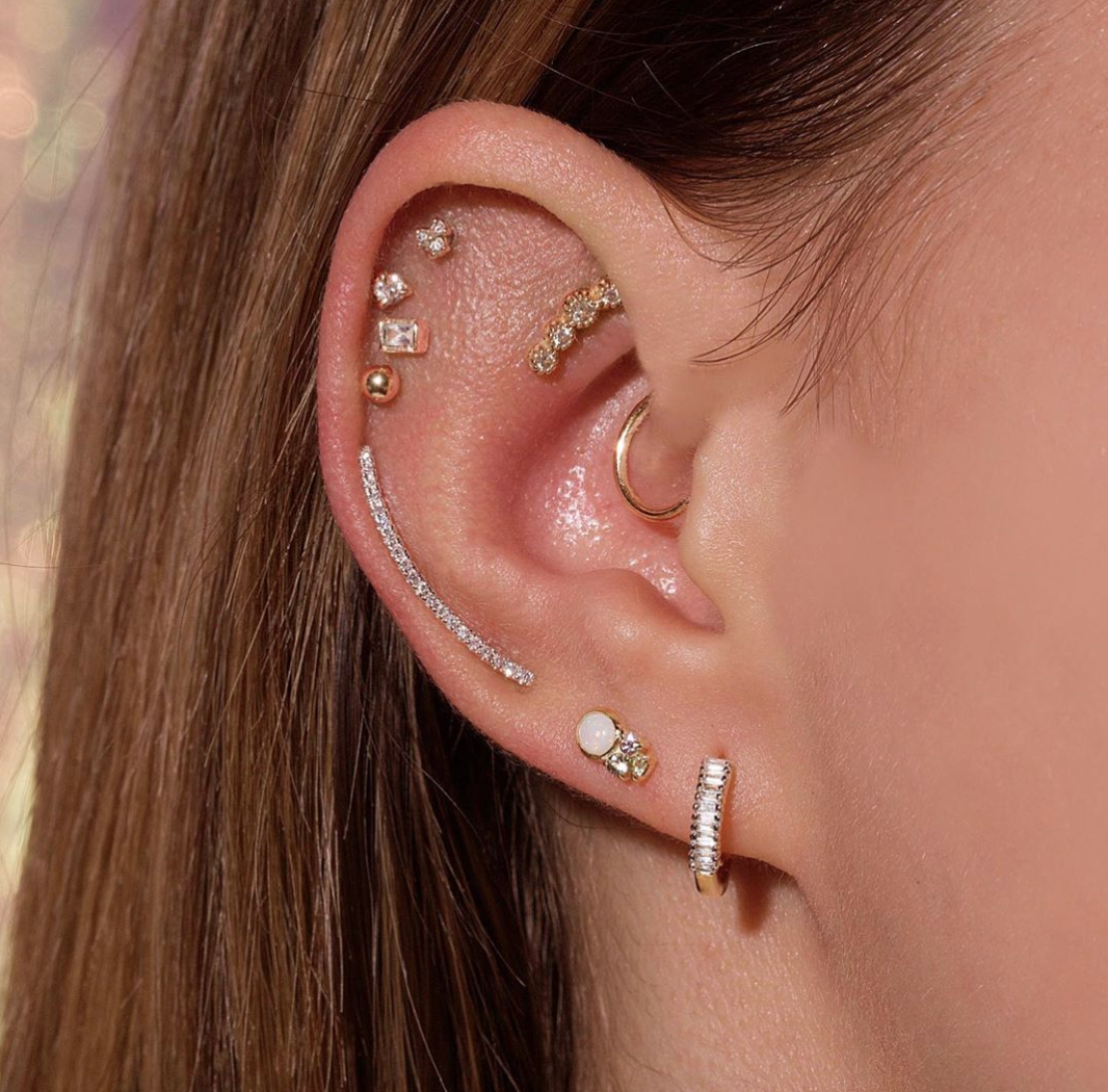 Detail Pictures Of Ear Piercings Nomer 3