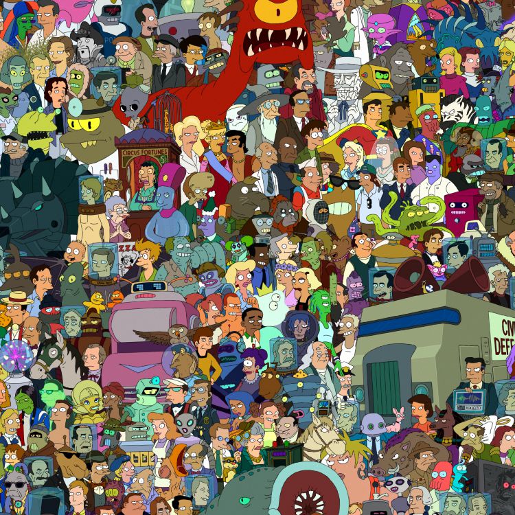 Detail Pictures Of Futurama Characters Nomer 22