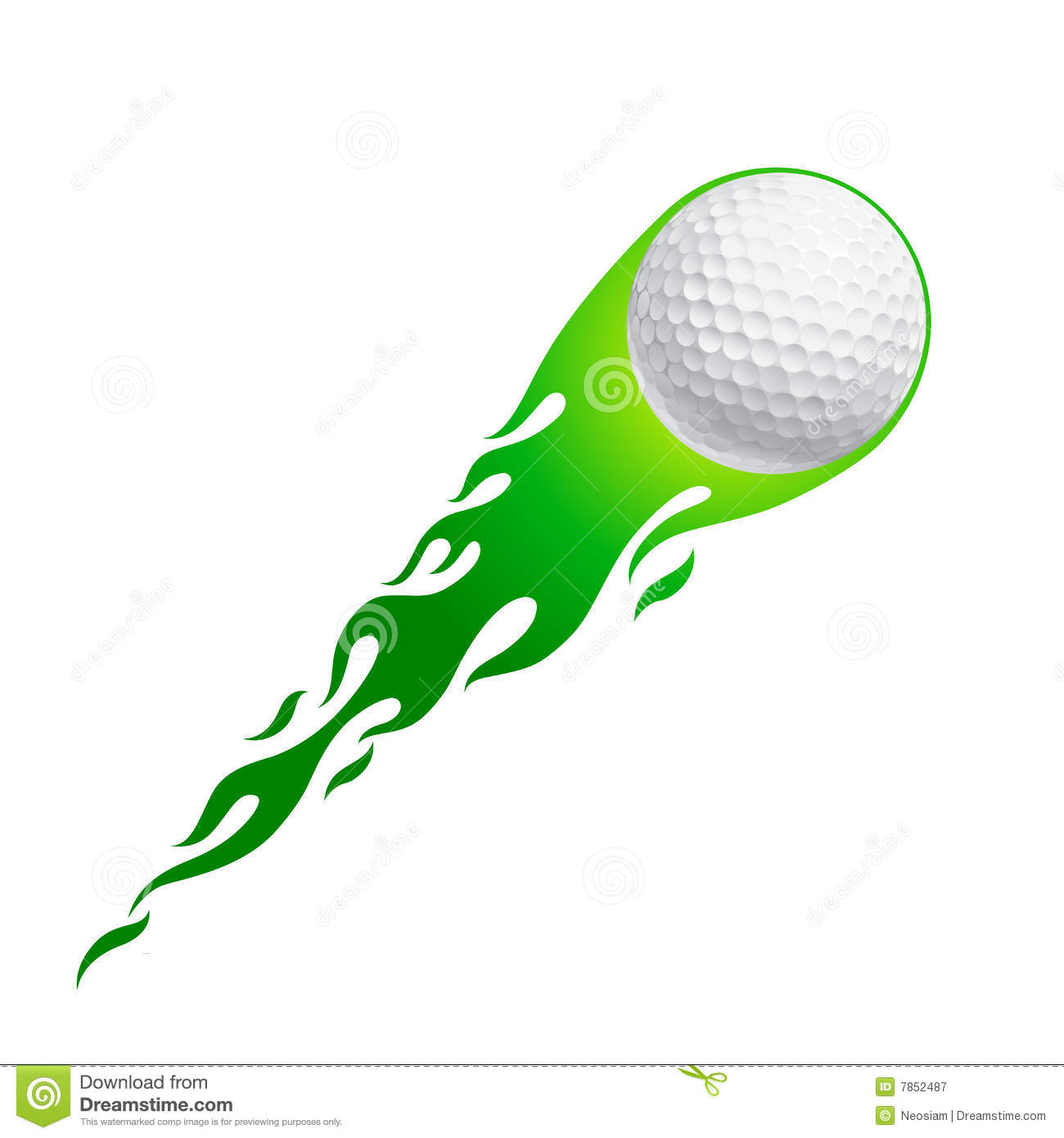 Detail Pictures Of Golf Balls Clipart Nomer 40