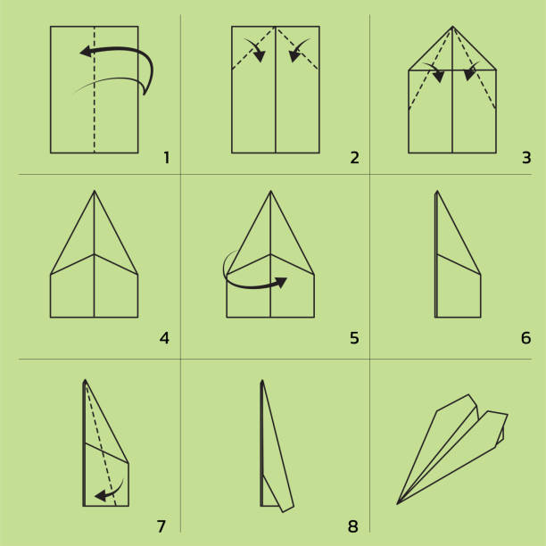 Detail Pictures Of How To Make A Paper Airplane Nomer 13