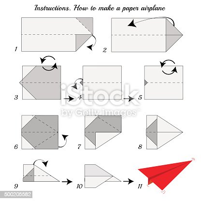 Detail Pictures Of How To Make A Paper Airplane Nomer 15