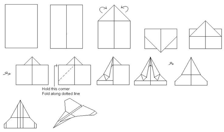 Detail Pictures Of How To Make A Paper Airplane Nomer 23