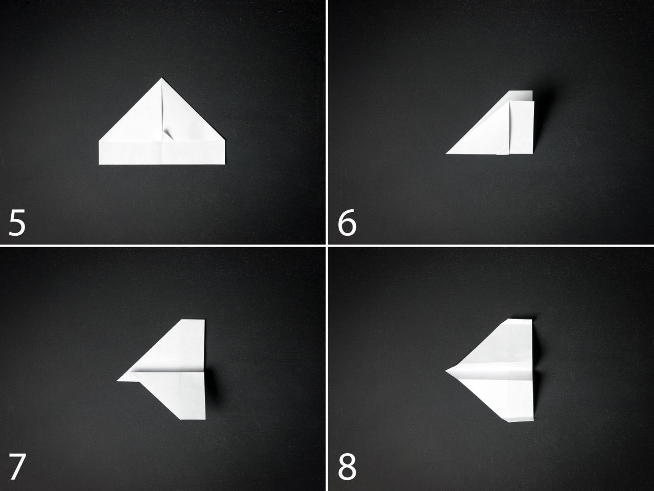 Detail Pictures Of How To Make A Paper Airplane Nomer 4