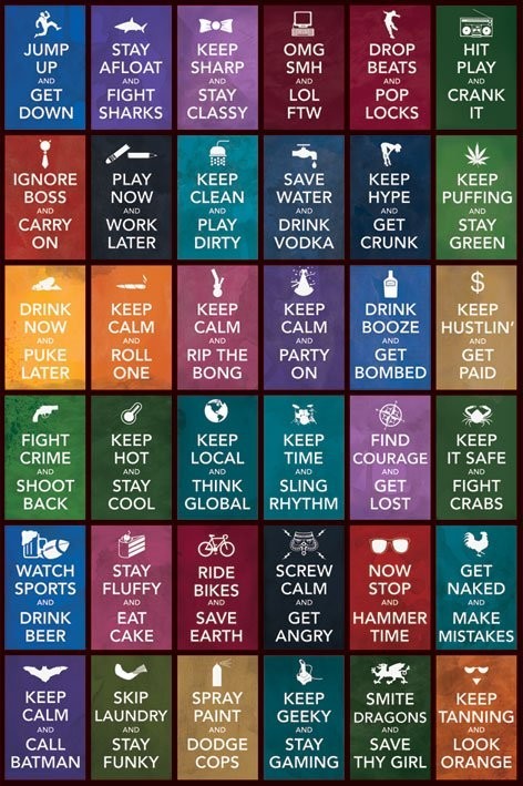 Detail Pictures Of Keep Calm Posters Nomer 11